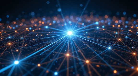 Abstract image representing knowledge and research